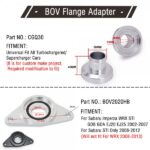 EPMAN SQV4 / Blow Off Valve / SQV4 /Turbo BOV (Black,Silver) TKSQV4 - Image 4