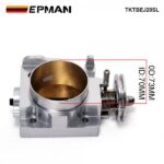 EPMAN 70mm Aluminum Turbo Throttle Body FOR Subaru WRX STI EJ20 EJ25 GDA GDB TKTBEJ20SL - Image 2