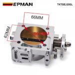 EPMAN 70mm Aluminum Turbo Throttle Body FOR Subaru WRX STI EJ20 EJ25 GDA GDB TKTBEJ20SL - Image 3