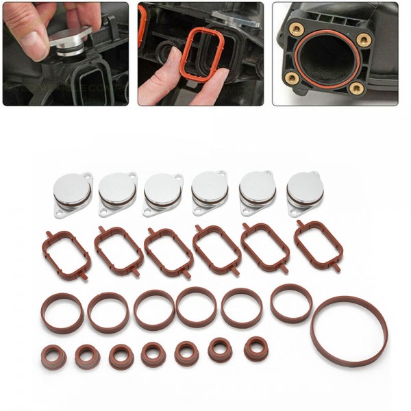 tkyd811a_1-1.jpg EPMAN 6 x 33MM Diesel Swirl Flap Blanks Repair Delete Kit Removal Repair Kit For BMW Previous M57 TKYD811A - Image 1