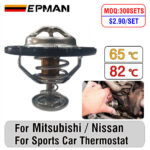 EPMAN Engine Coolant Thermostat Low-Temperature Primary Cooling System Thermostat Car Accessory For Mitsubishi For Nissan Sport