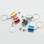 Metal Alloy 6-Speed Gear Shift Gearbox Key Ring Keyring Keychain Gifts YSK01 - Image 7