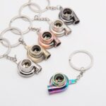 Metal Car Parts Model Key Chain Engine Turbocharger Keyring YSK04 - Image 3