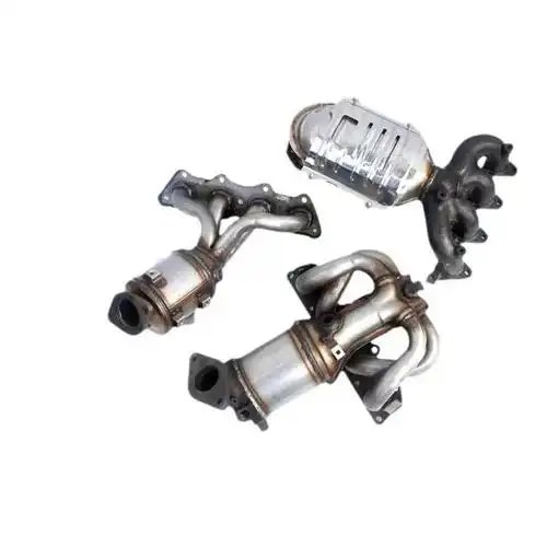 test003 EPMAN Car Exhaust Downpipe For VW Golf MK7 Jetta Audi A3 Skoda