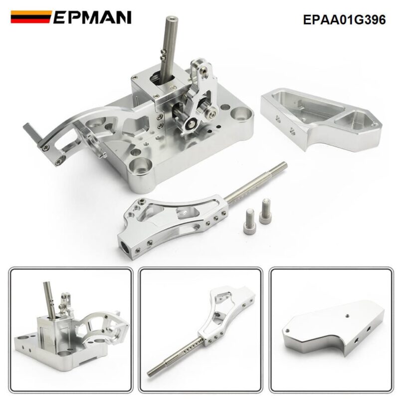 EPAA01G396_C1 EPMAN Billet Manual Shifter Box For K20A / K20Z / K24A K-Series Engine Swap (K-Swap) Builds EPAA01G396