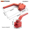 EPAA09G15-Size EPMAN 1/8" NPT CNC Aluminium Brake Line Lock Shut Off Valve Fuel Flow Control Cut Off Valve Fitting EPAA09G15