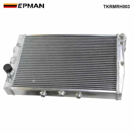 EPMAN Racing Aluminum Water Radiator For VW Gol Bola G2 G3 G4 AP 1.6 1.8 2.0 Original Mount TKRMRH003