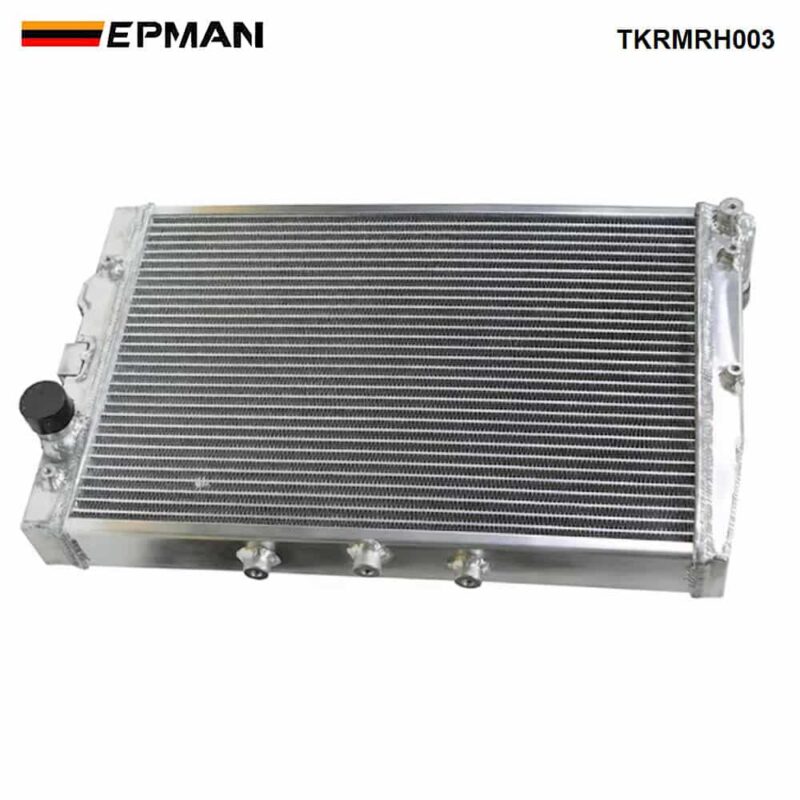 TKRMRH003-6 EPMAN Racing Aluminum Water Radiator For VW Gol Bola G2 G3 G4 AP 1.6 1.8 2.0 Original Mount TKRMRH003